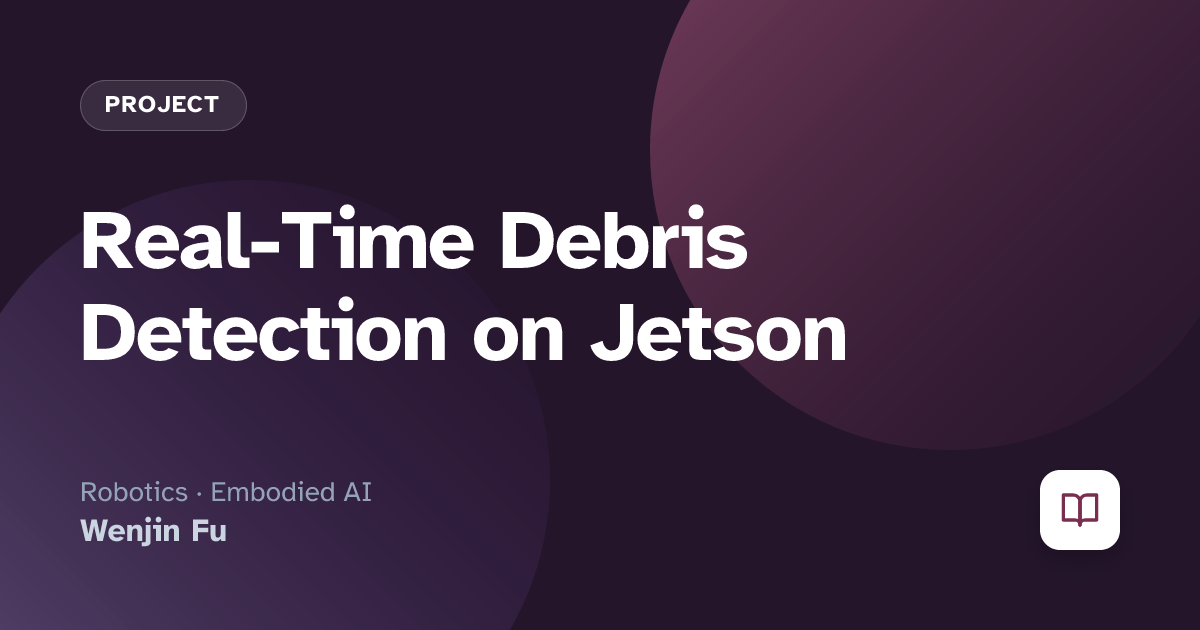 Real-Time Debris Detection on Jetson