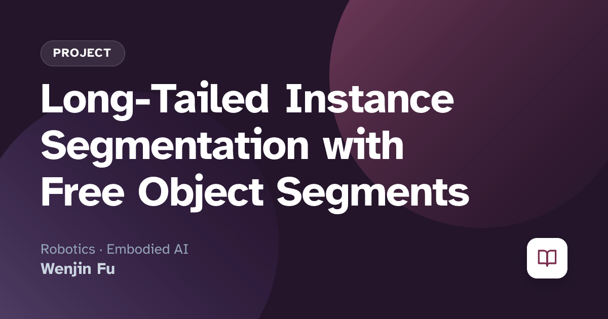 Long-Tailed Instance Segmentation with Free Object Segments