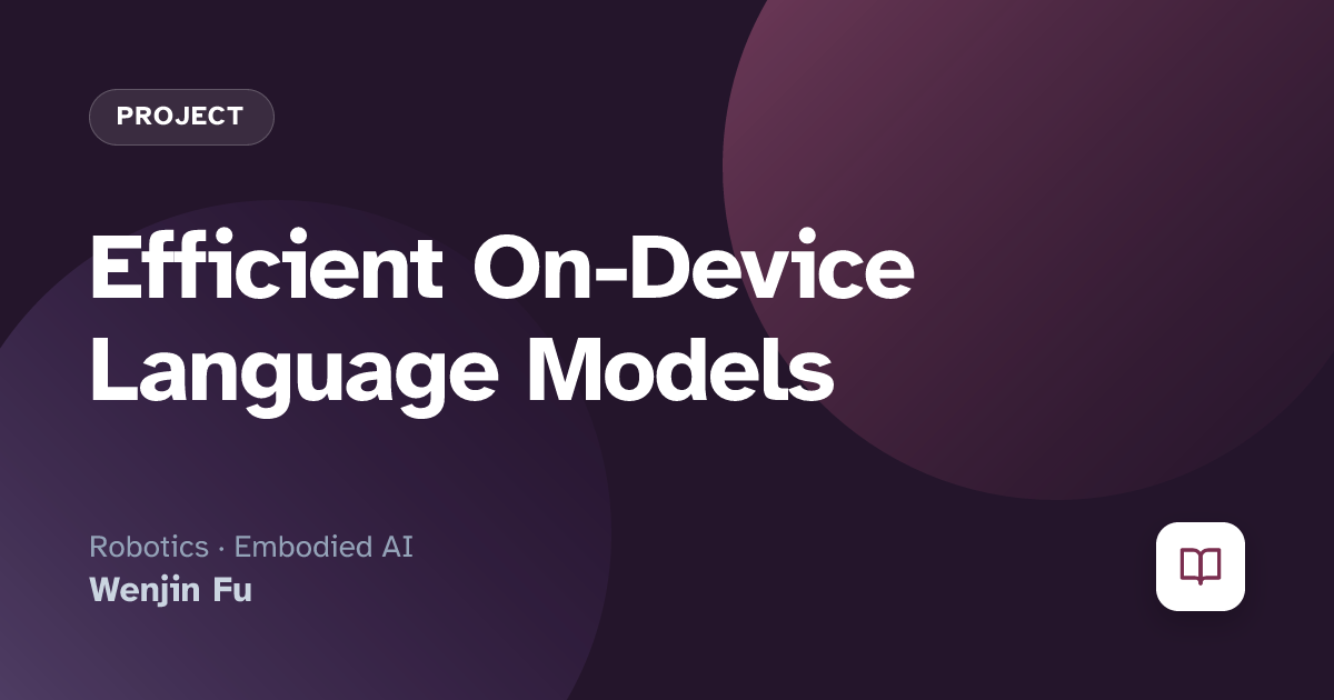 Efficient On-Device Language Models